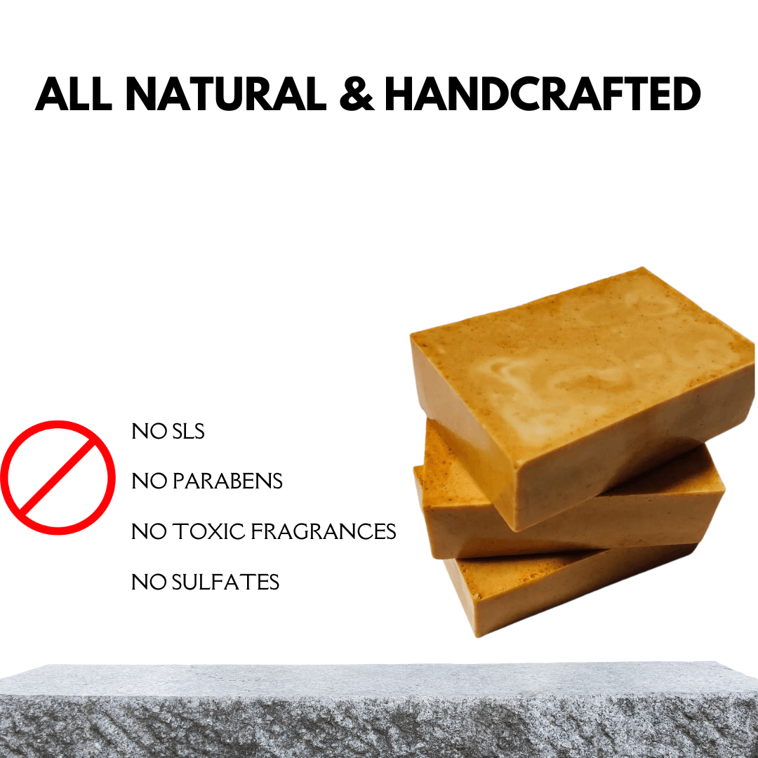 Brightening Lemon Turmeric & Kojic Acid Soap - Arabel's Naturals