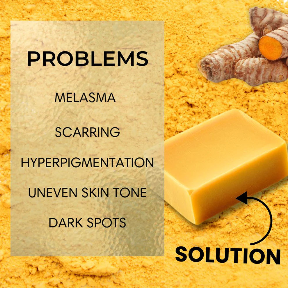 Brightening Lemon Turmeric & Kojic Acid Soap