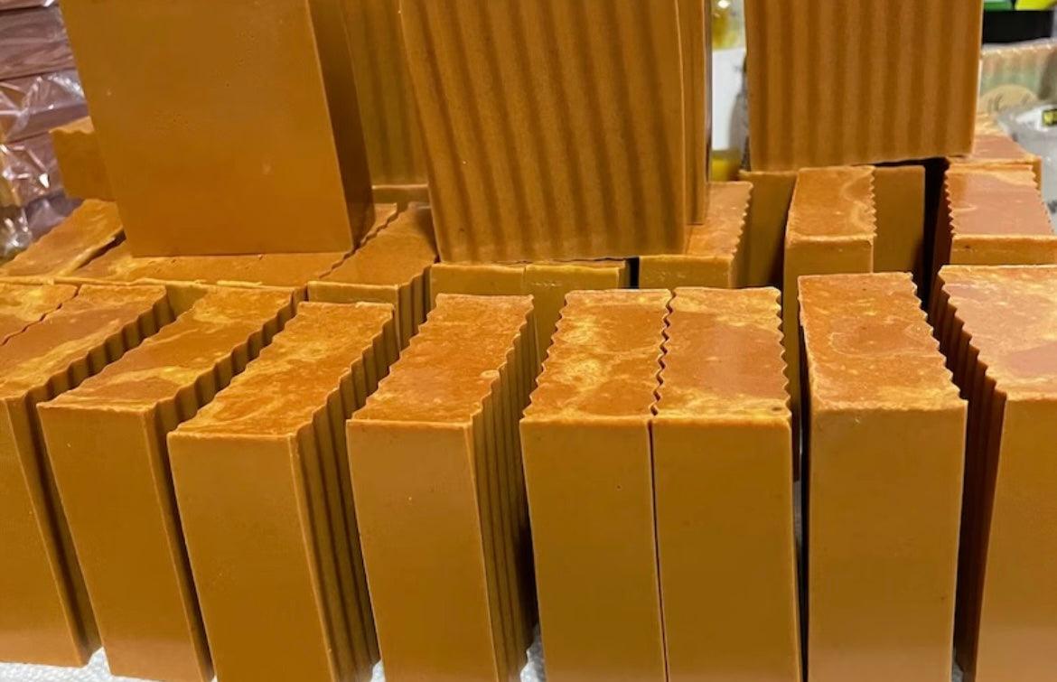 BRIGHTENING KOJIC & TURMERIC SOAP - Arabel's Naturals