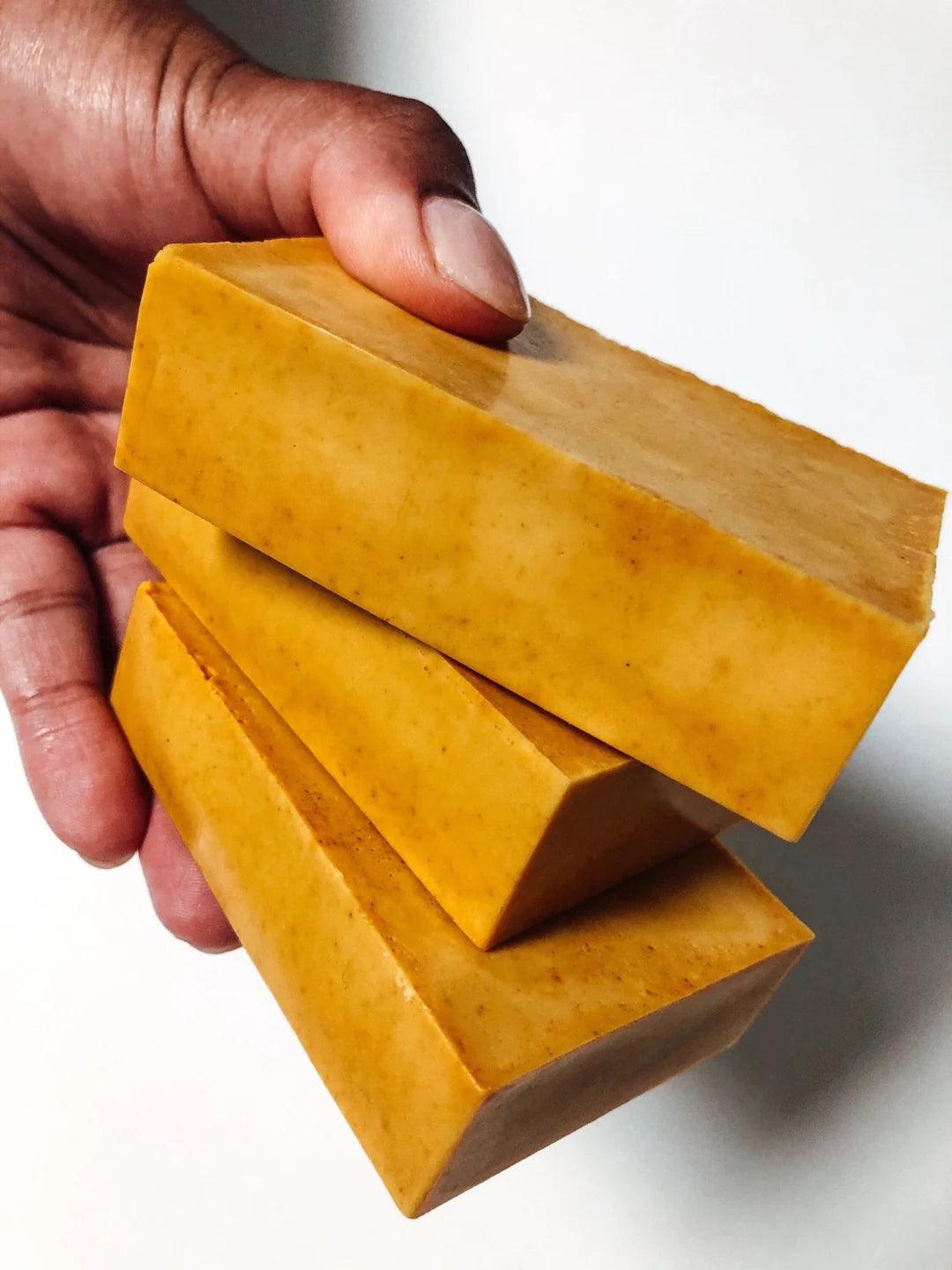Turmeric Kojic Soap with Lemon - Arabel's Naturals