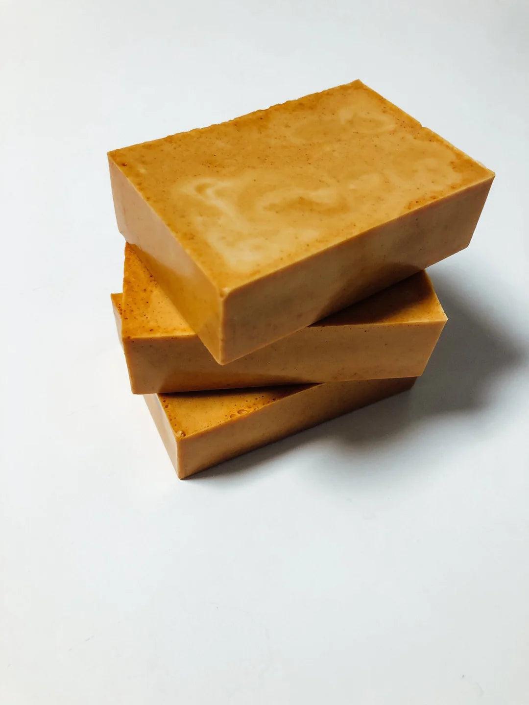 Turmeric Kojic Soap with Lemon - Arabel's Naturals 