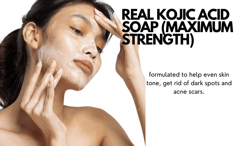 BRIGHTENING KOJIC & TURMERIC SOAP - Arabel's Naturals