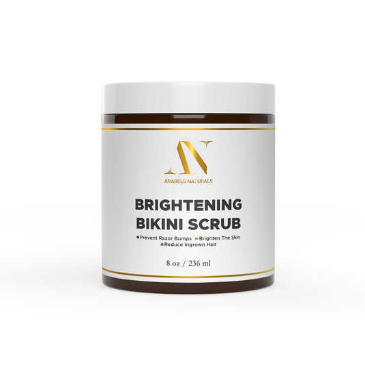 Brightening Bikini Scrub for Ingrown Hair - Arabel's Naturals