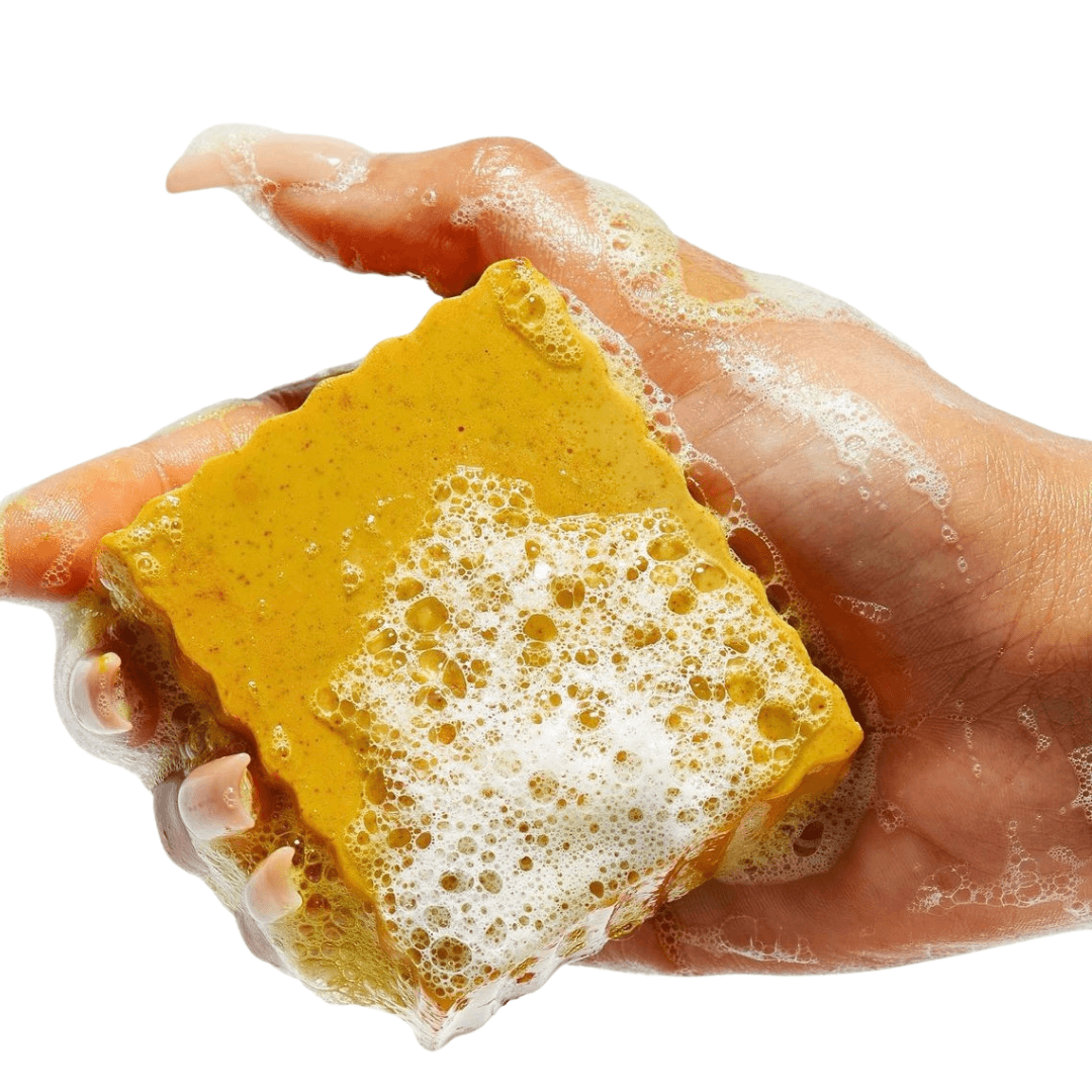 BRIGHTENING KOJIC & TURMERIC SOAP - Arabel's Naturals