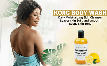 KoJic & Turmeric Even Skin Body Wash - Arabel's Naturals 