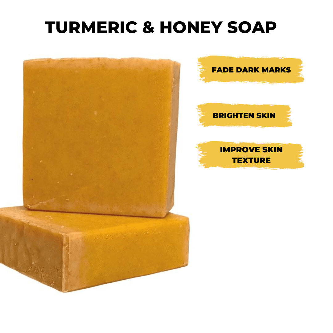 Turmeric Soap with Raw Honey - Arabel's Naturals