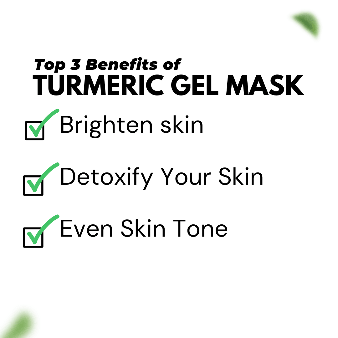 Turmeric Mask with Aloe Vera - Arabel's Naturals 