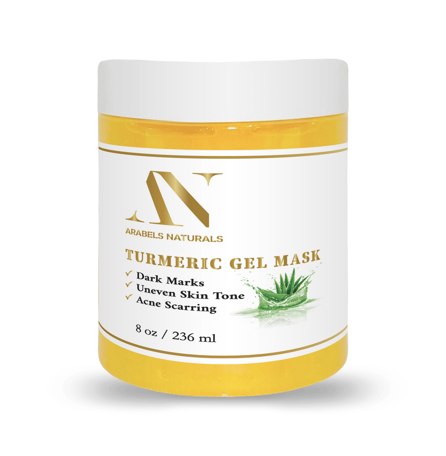 Turmeric Mask with Aloe Vera - Arabel's Naturals 