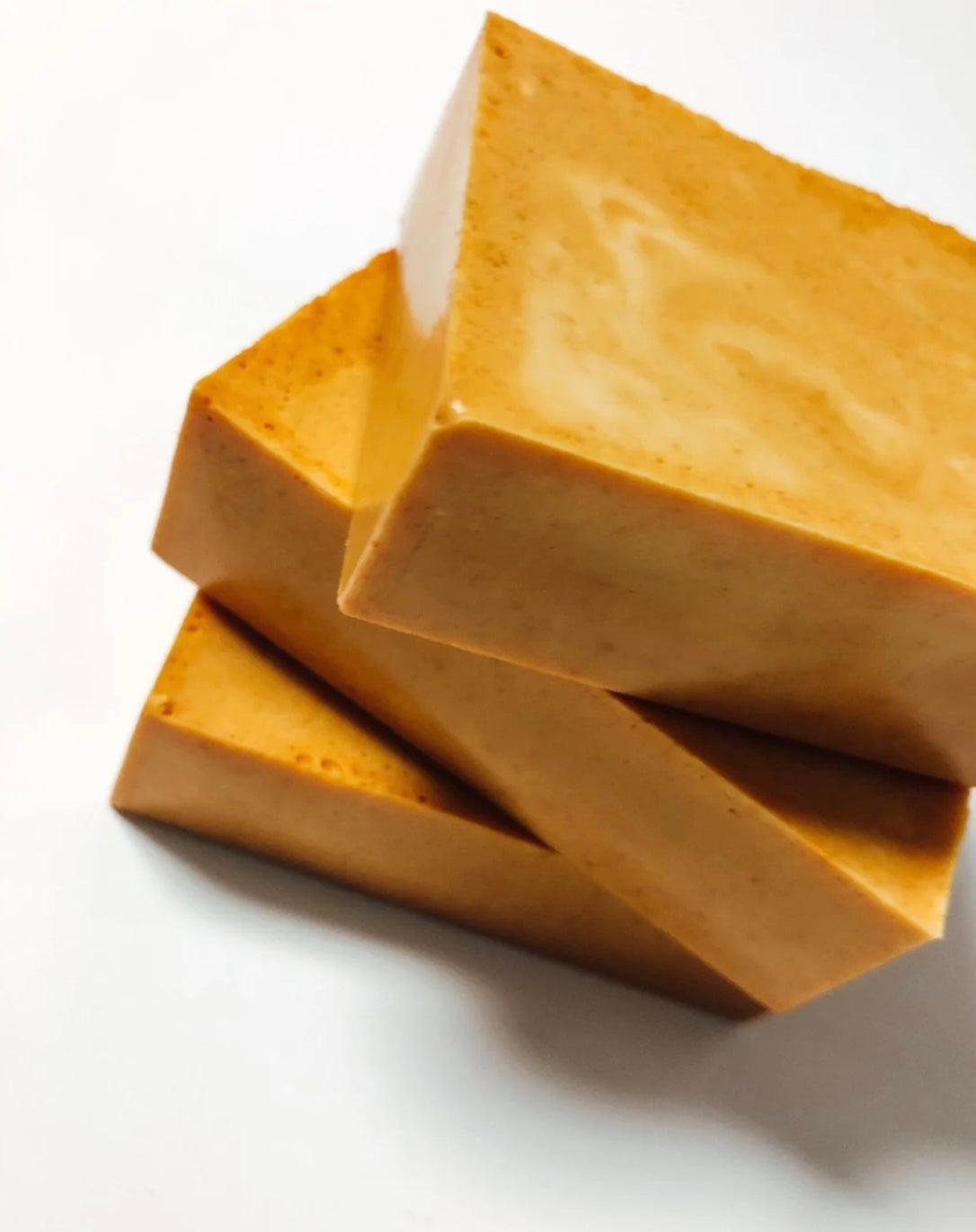 BRIGHTENING KOJIC & TURMERIC SOAP - Arabel's Naturals 