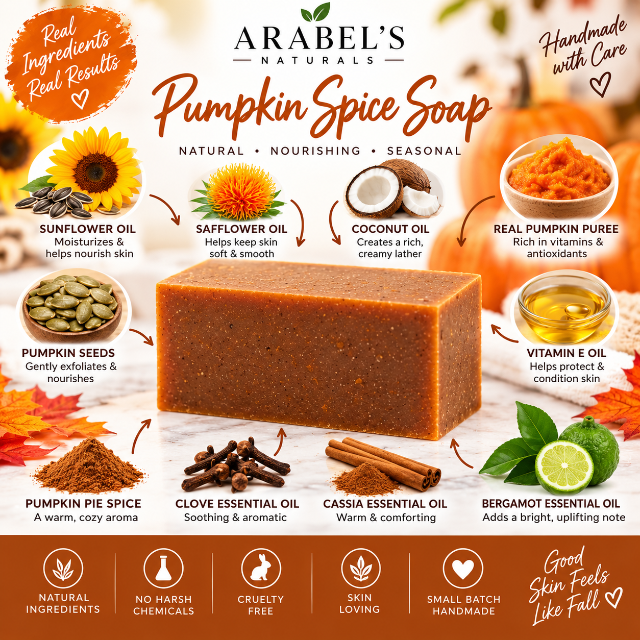 PUMPKIN SPICE SOAP