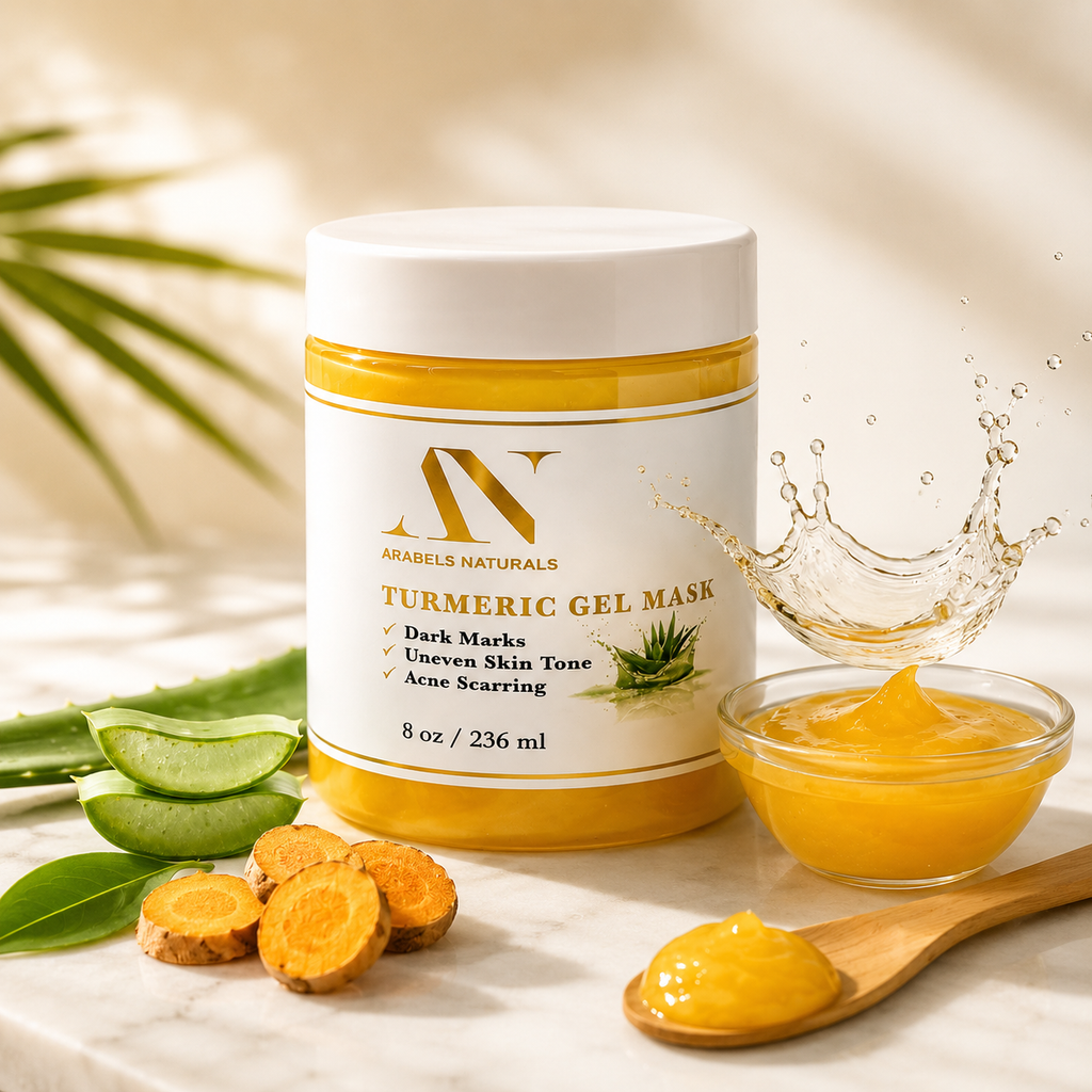 Turmeric + Aloe Vera Face Mask – Clarifying & Hydrating Treatment | 8 oz
