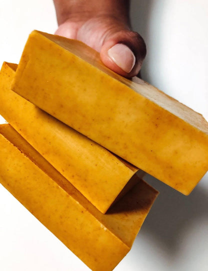 Brightening Lemon Turmeric & Kojic Acid Soap - Arabel's Naturals 