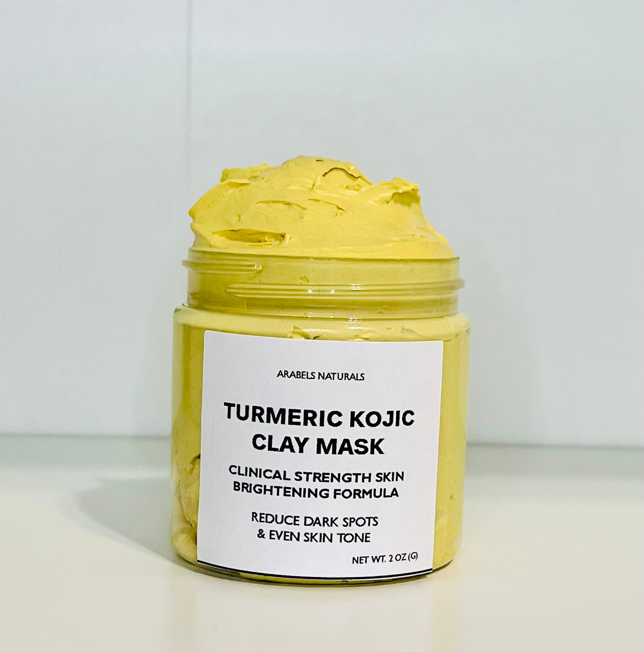 Kojic Acid & Turmeric Clay Mask - Arabel's Naturals 