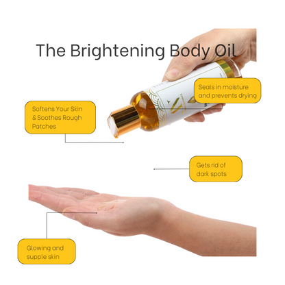 Brightening Body Oil, Organic Carrot Body Oil