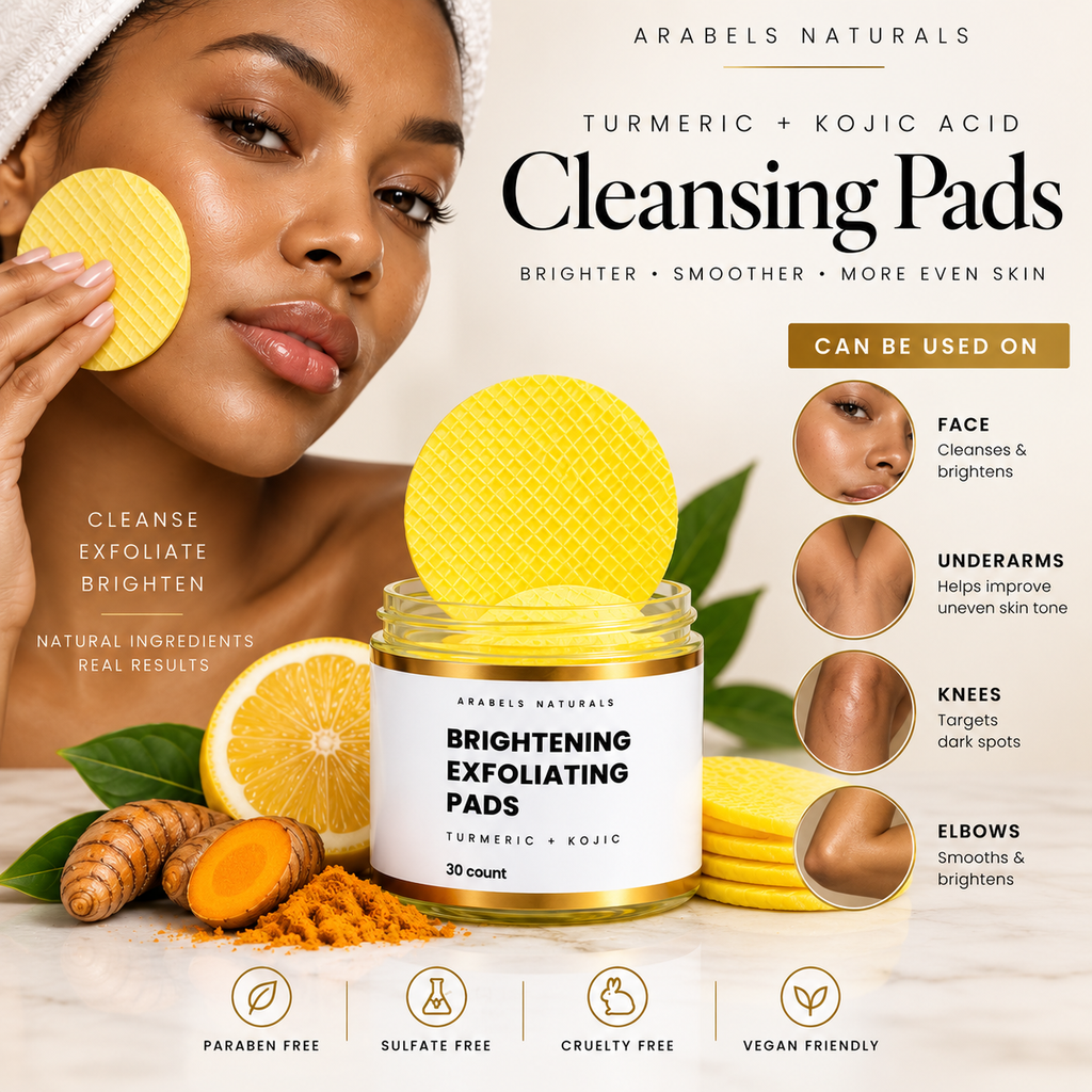 Turmeric Kojic Acid Exfoliating Cleansing Pads