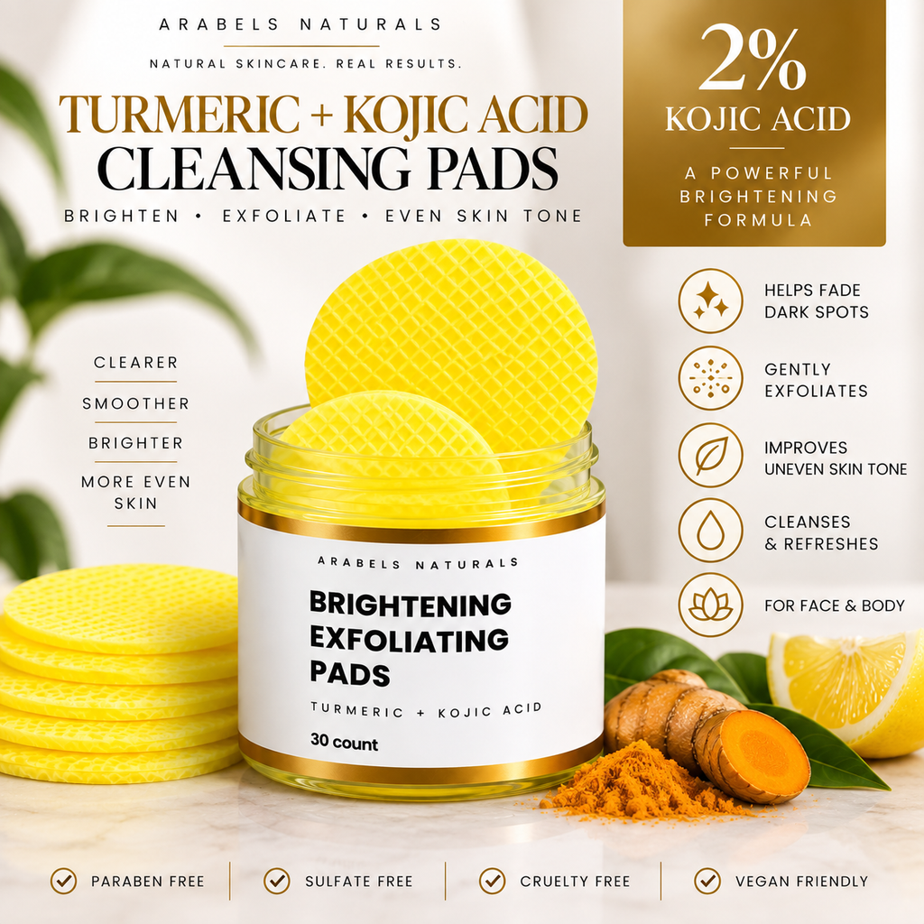 Turmeric Kojic Acid Exfoliating Cleansing Pads