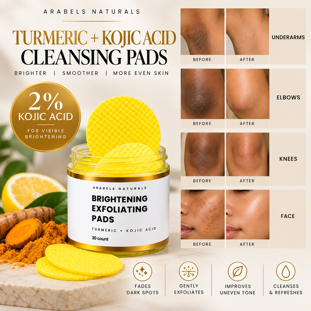 Turmeric Kojic Acid Exfoliating Cleansing Pads