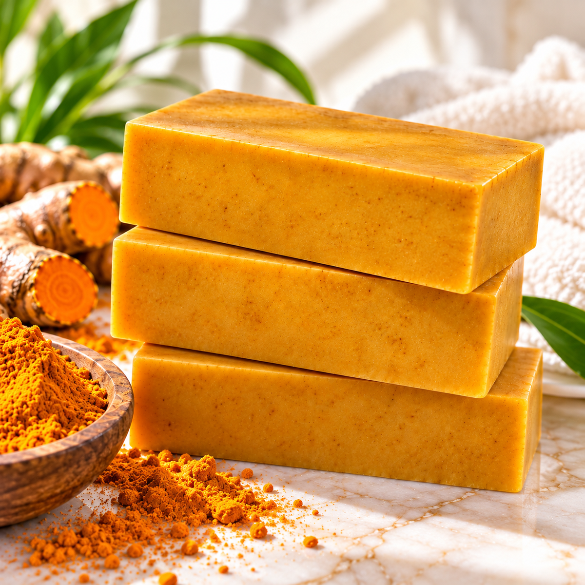 Unscented Turmeric Kojic Acid Soap for Dark Spots