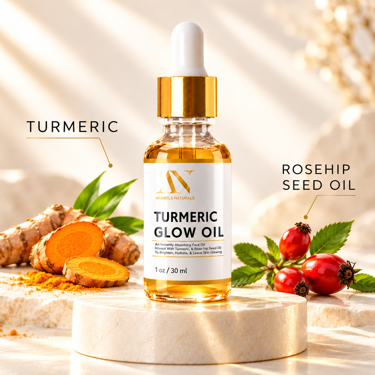 Organic Turmeric Face Oil