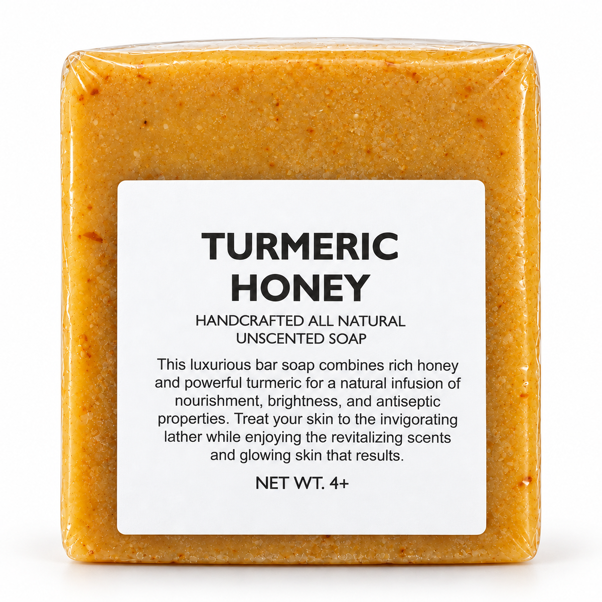 Turmeric + Raw Honey Brightening Soap