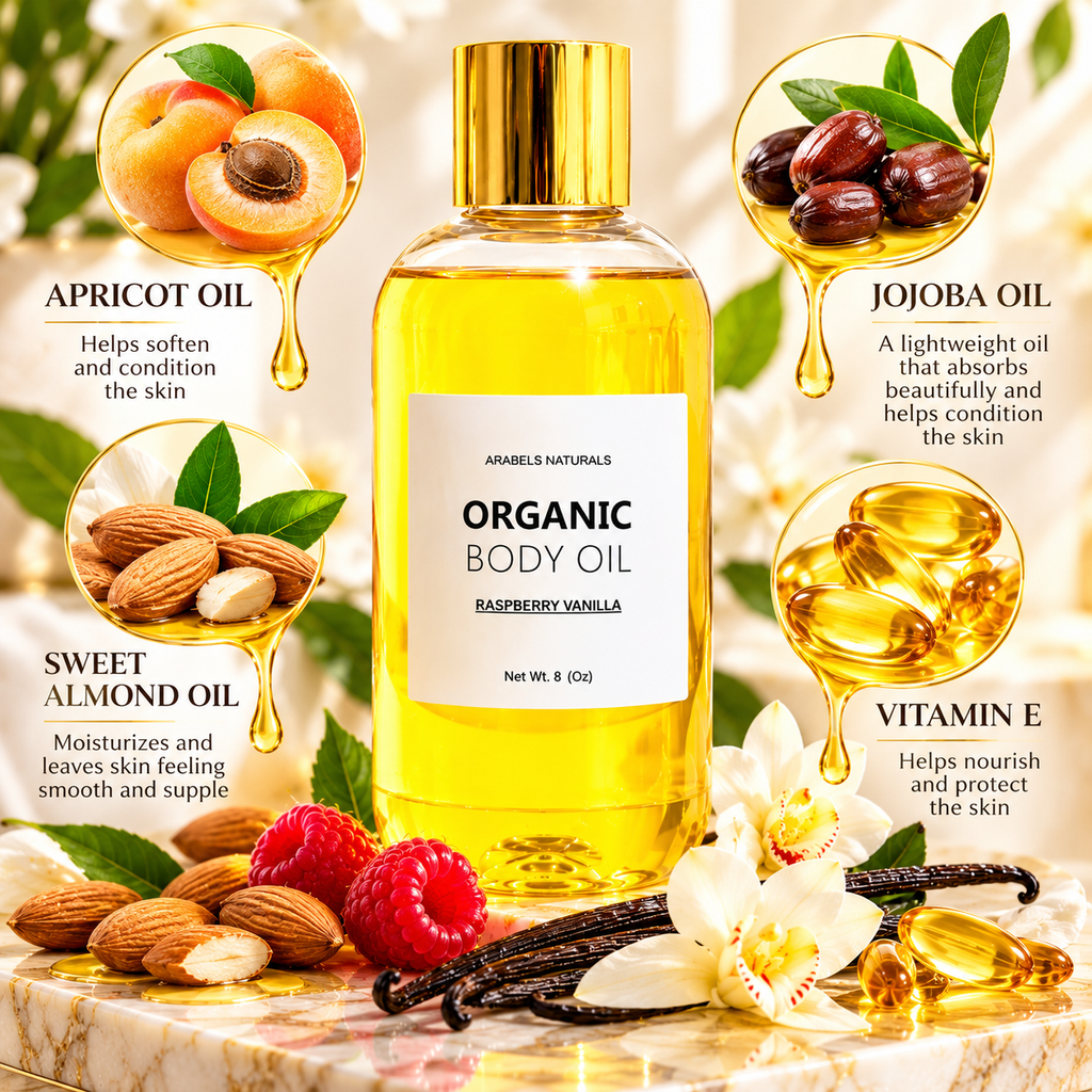 Luxury Scented Body Oil – Moisturizing & Nourishing Skin Oil | 4 oz