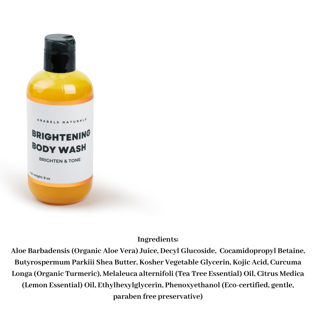 KoJic & Turmeric Even Skin Body Wash - Arabel's Naturals 