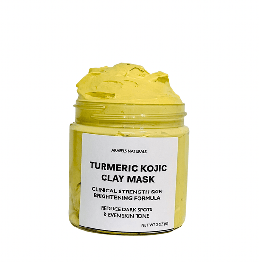 Kojic Acid & Turmeric Clay Mask - Arabel's Naturals 