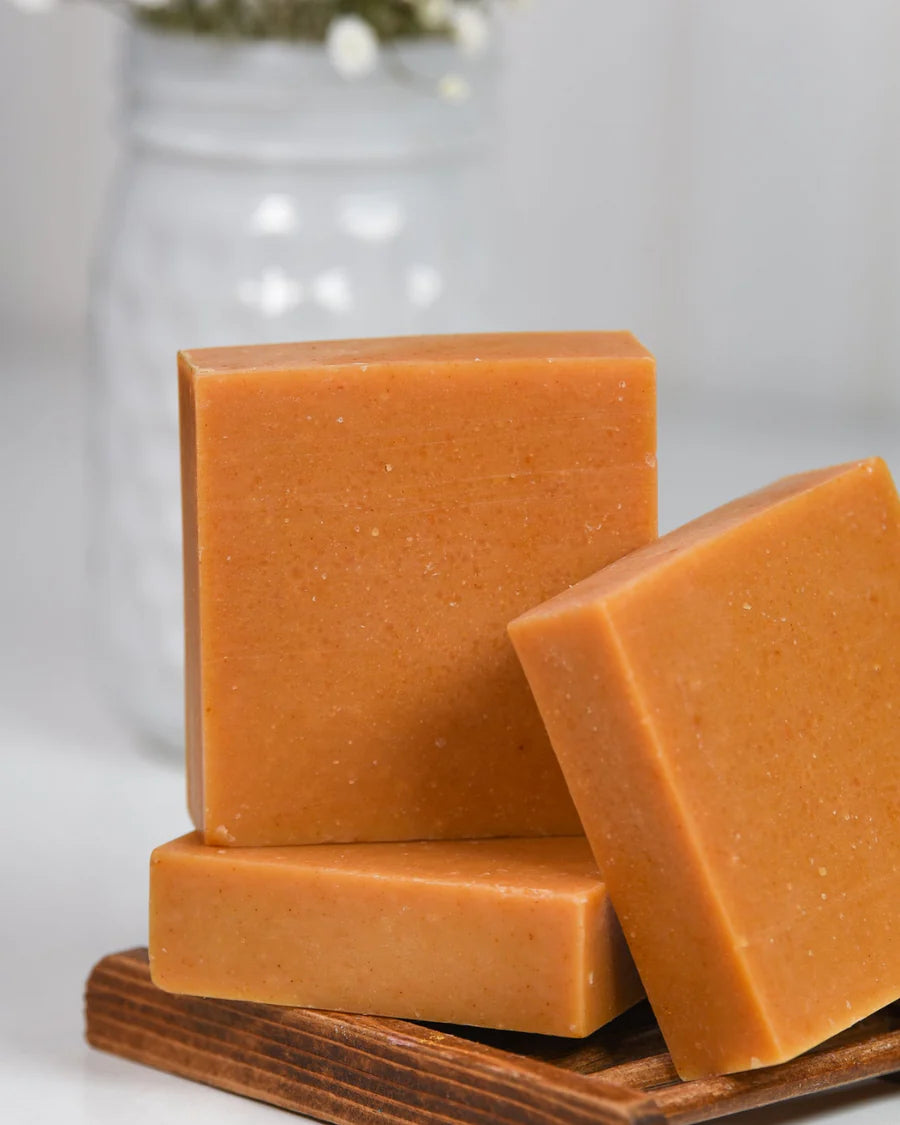 Turmeric + Raw Honey Brightening Soap