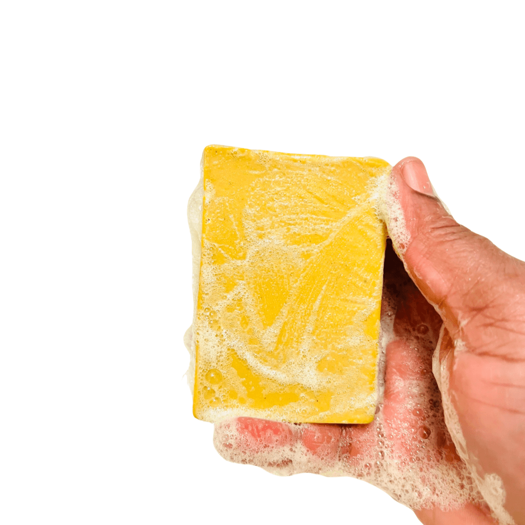 Turmeric Kojic Soap with Lemon - Arabel's Naturals 