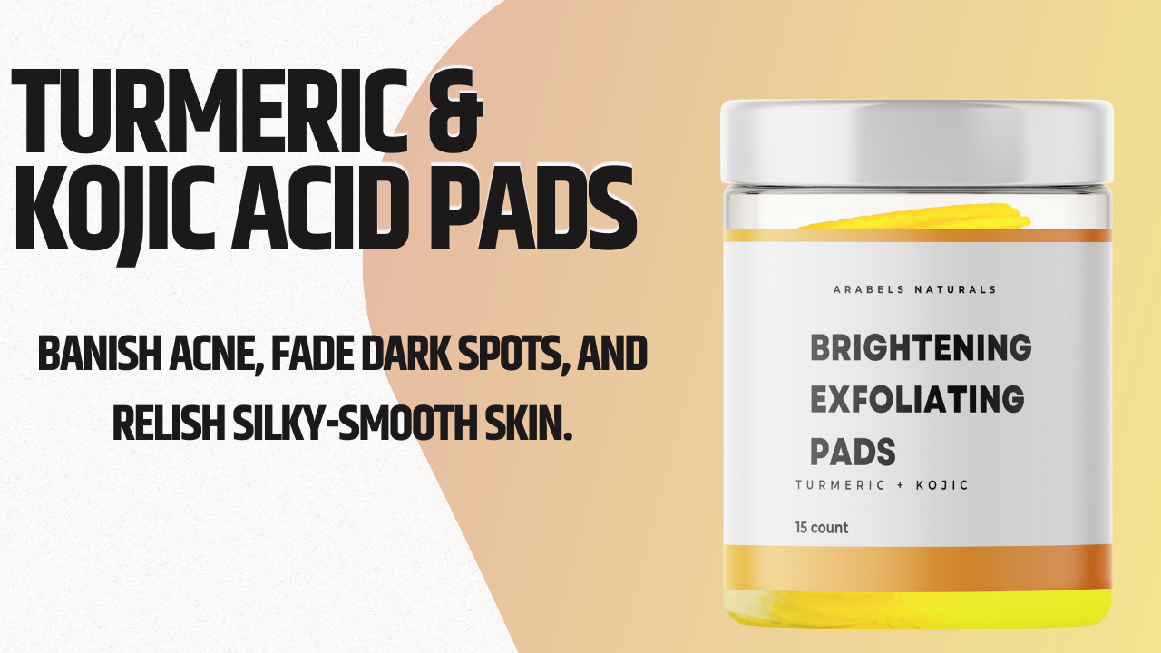 Turmeric Kojic Acid Exfoliating Cleansing Pads