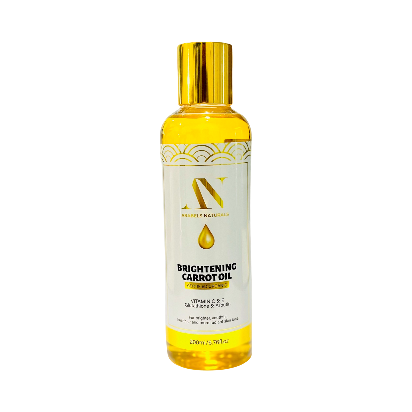 Brightening Body Oil, Organic Carrot Body Oil