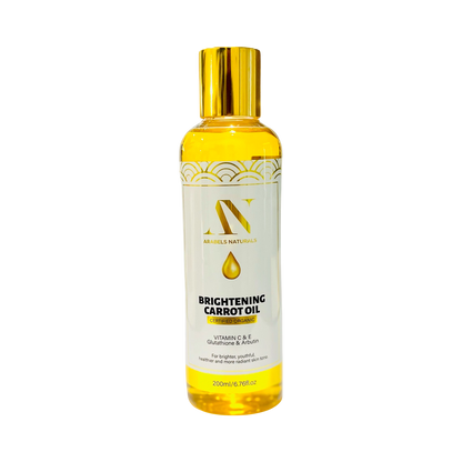 Brightening Body Oil, Organic Carrot Body Oil