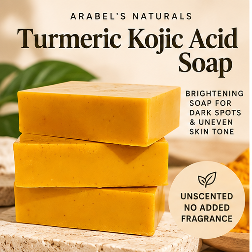 Unscented Turmeric Kojic Acid Soap for Dark Spots