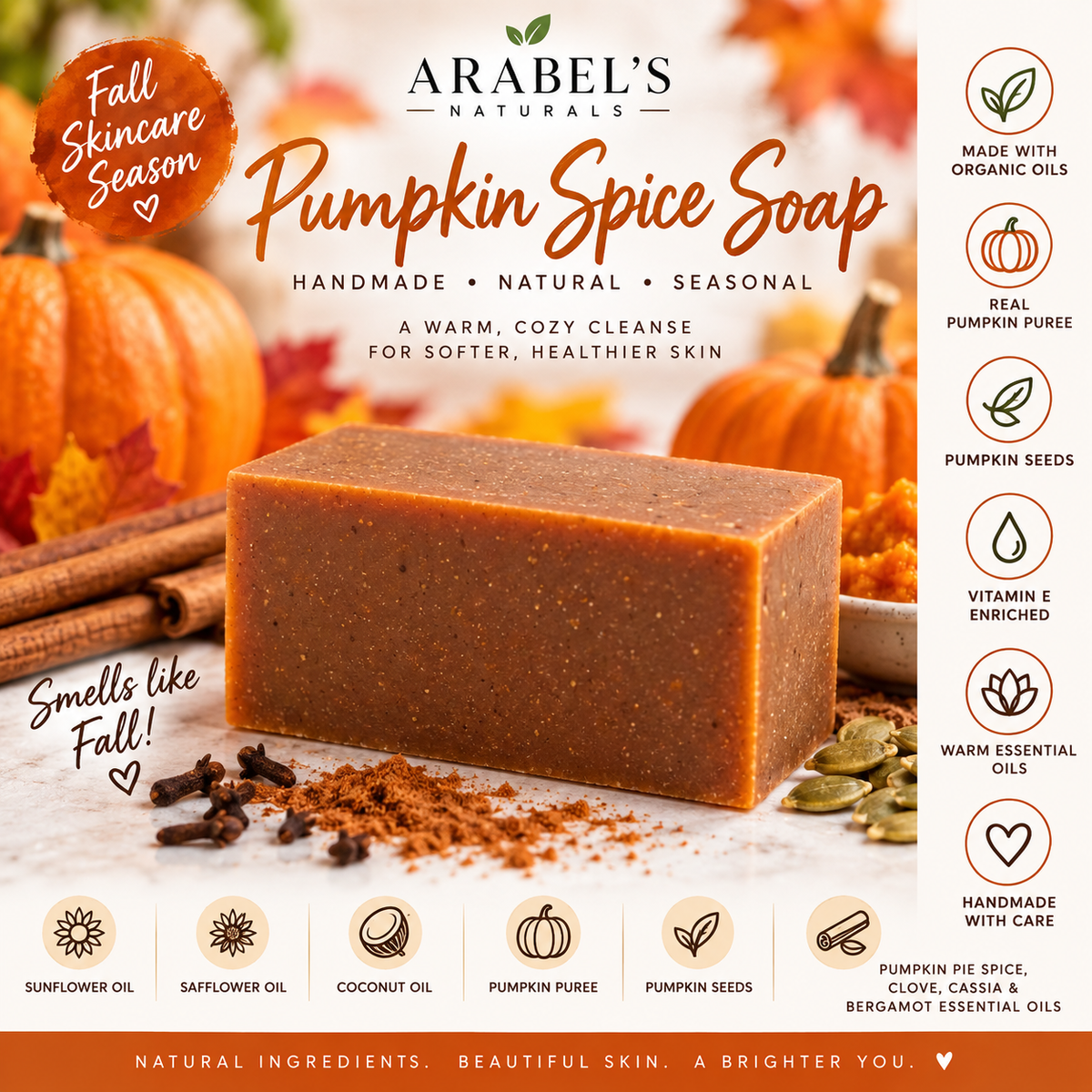 PUMPKIN SPICE SOAP