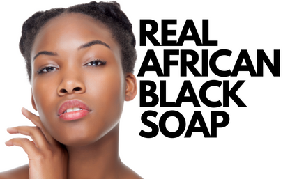 real African black soap