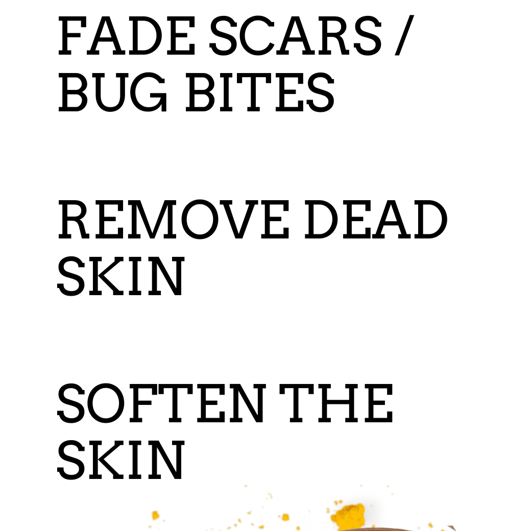 scrub for dark marks