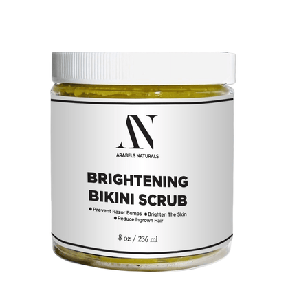 Brightening Bikini Scrub for Ingrown Hair - Arabel's Naturals 