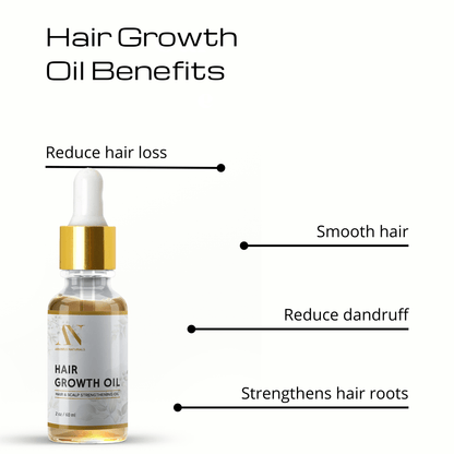 Hair Growth Oil 2 oz/ 60ml - Arabel's Naturals 