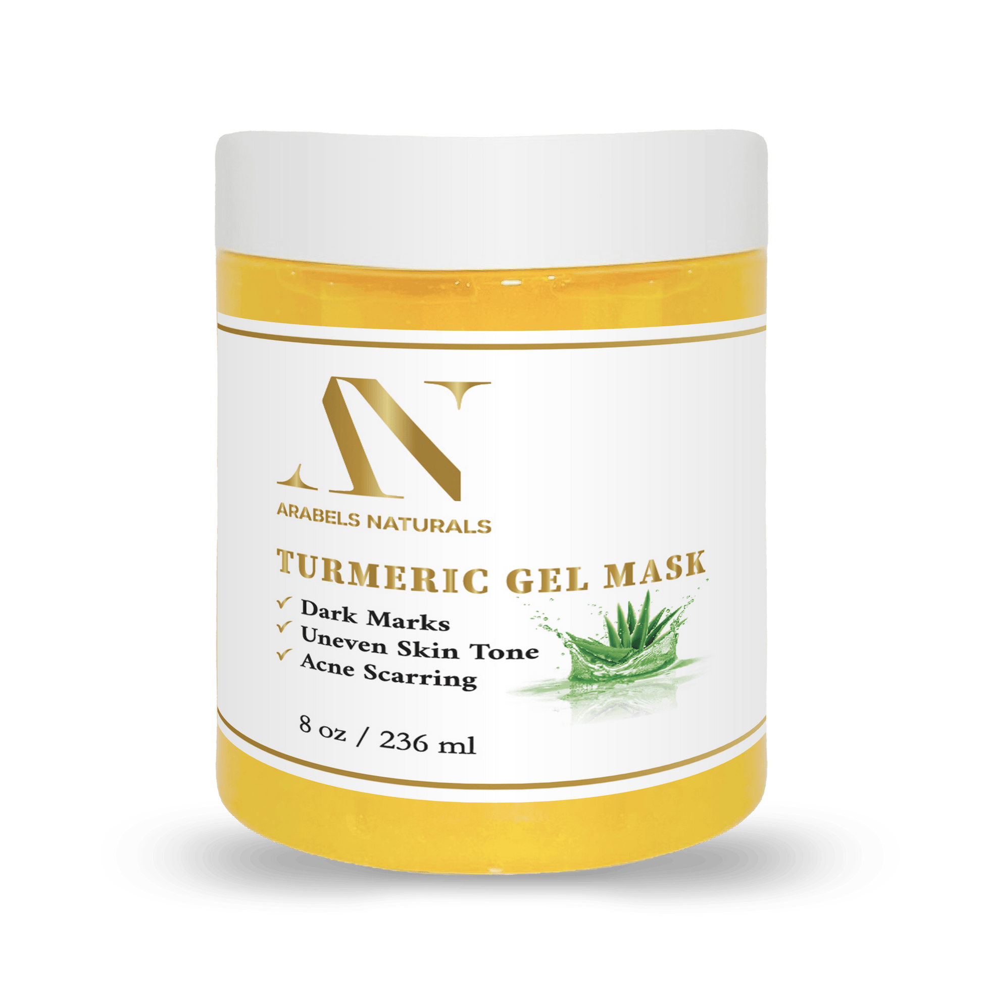 Turmeric Mask with Aloe Vera - Arabel's Naturals 